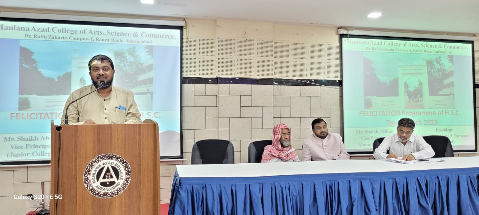 Felicitation Programme of HSc Toppers Students in Feb-2023  with Parents