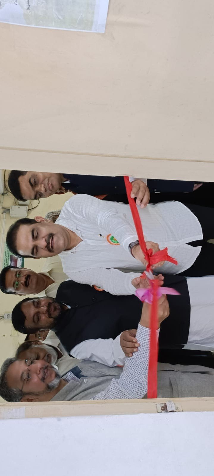 nauguration of Digital Gallery of Zoology Museum Specimen with the hands of Principal Dr.Mazhar Ahmed Farooqui,Dr.Gajanan Sanap , Chancellor nominated M.C.Member Dr.B.A.M.U.Aurangabad,Dr.Zoher Shiorwala,Vice President, Wockhard pvt Ltd Aurangabad on 8 September 2023 