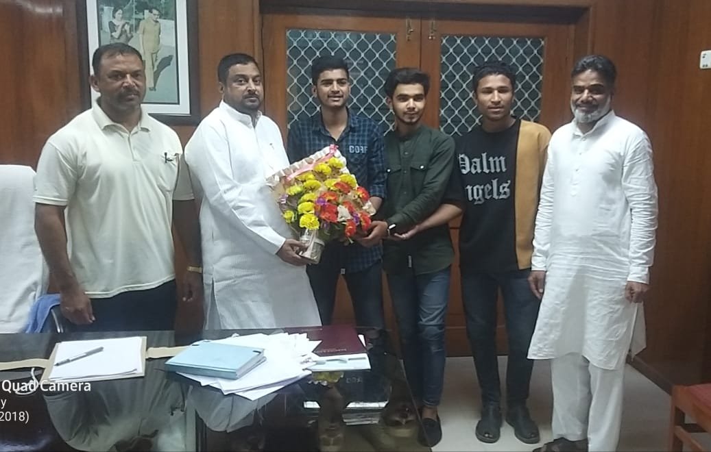 Junior college under 19 three football players salected for state level DSO football tournament  at kolahpur reporting is today 3:00pm and giving National level selection trials