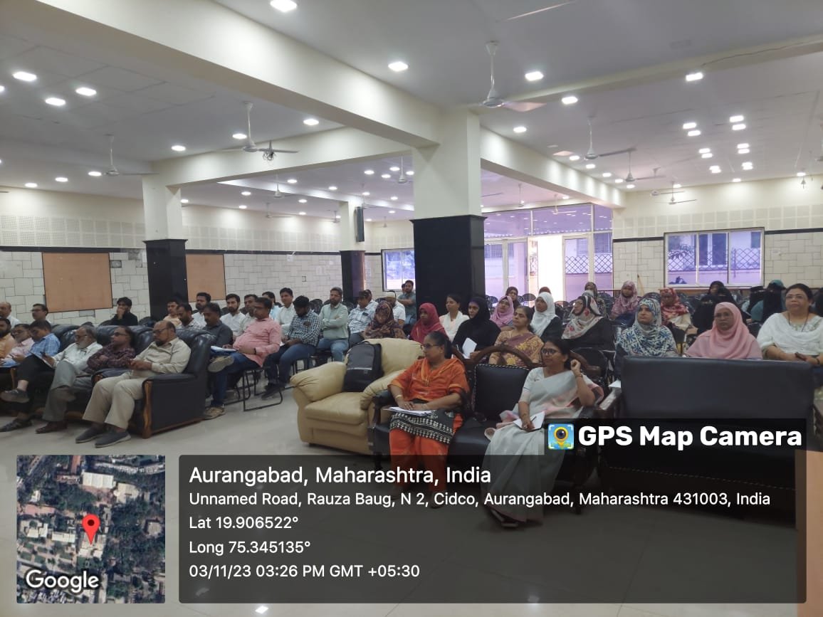Faculty workshop under the aegis of IQAC on PO CO mapping was successfully completed on 3.11.23  with all aspects clearly explained by our Faculty mentor Dr.Prashant Netankar.