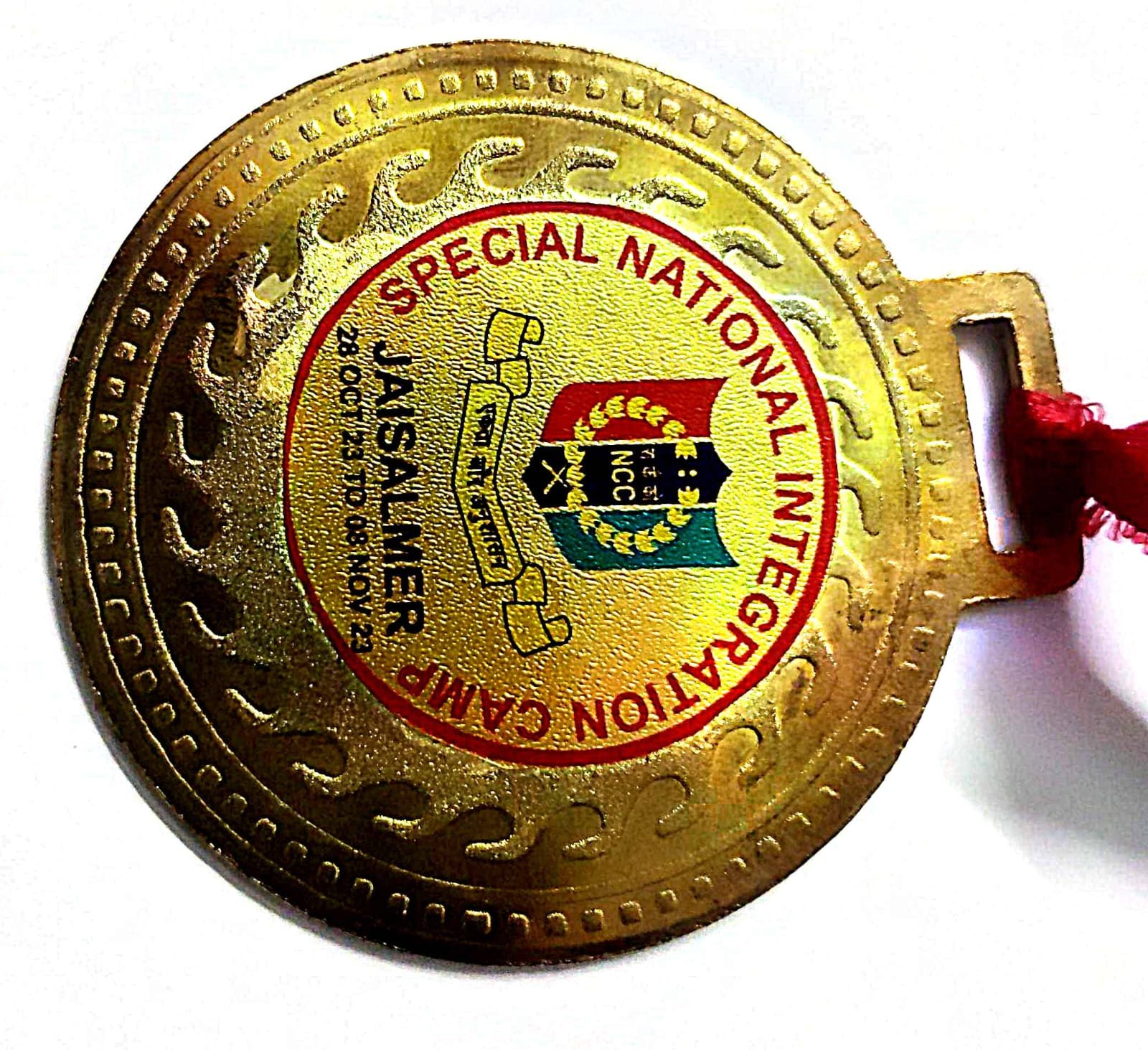 Mohammad Zaid Khan Student of BCS I year got Gold Medal in special National Integration camp at Rajasthan and secured a Gold Medal in performing arts.