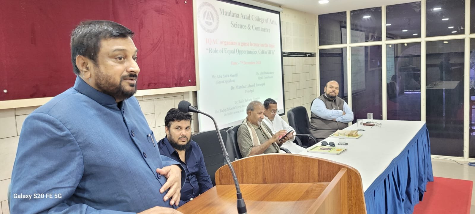 Dr Abu Saleh Sharif, (Member secretary,  Sachchar Committee) delivered lecture on 
