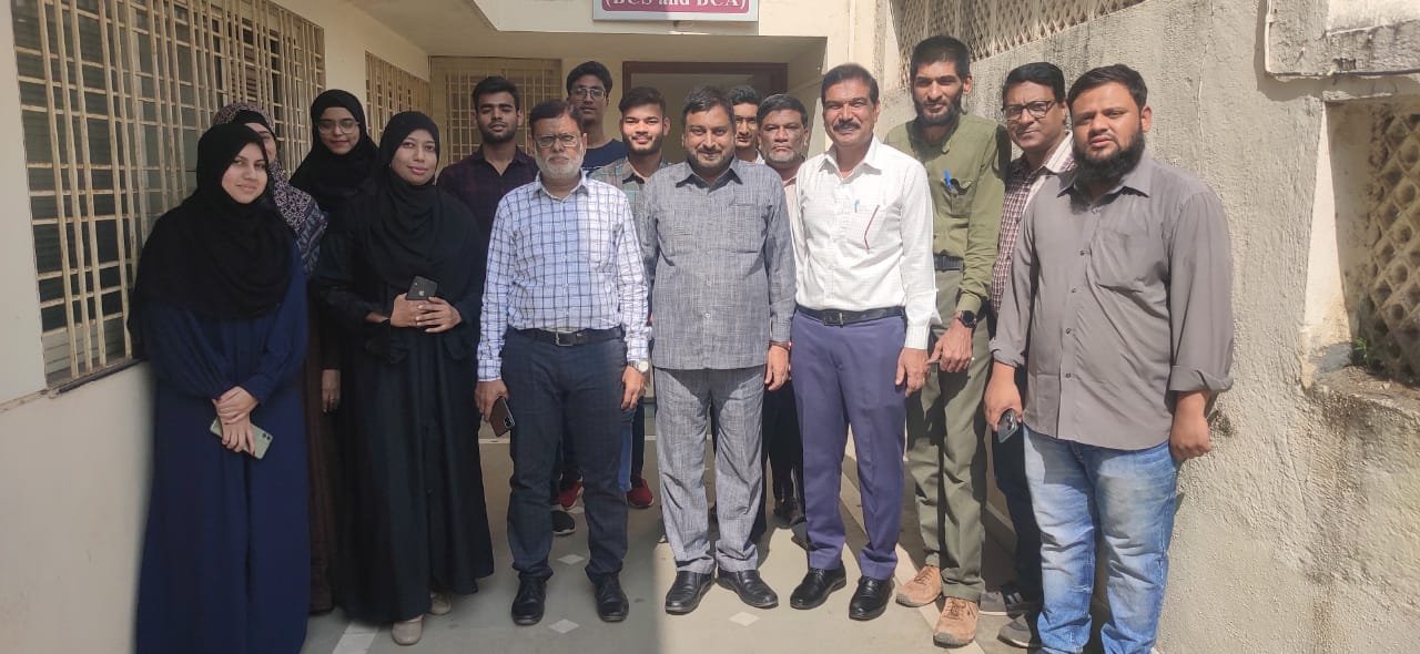 Velidictory Function 11-January 2024 was graced by the esteemed presence of Dr. Mazhar Ahmad Farooqui, Principal of Maulana Azad College, marked a culmination of insightful sessions and invaluable guidance. Dr. Mazhar Ahmad Farooqui's words resonated deeply as he encouraged students to actively participate in both co-curricular and extra-curricular activities emphasizing the vast array of opportunities in corporate and government sectors job.His counsel on preparing for competitive examinations and aiming for the highest ranks in state and national level government jobs was truly invaluable. This guidance lays the foundation for your future success and growth.In a thoughtful gesture Principal Sir extended warm hospitality and concluded the session by offerin…