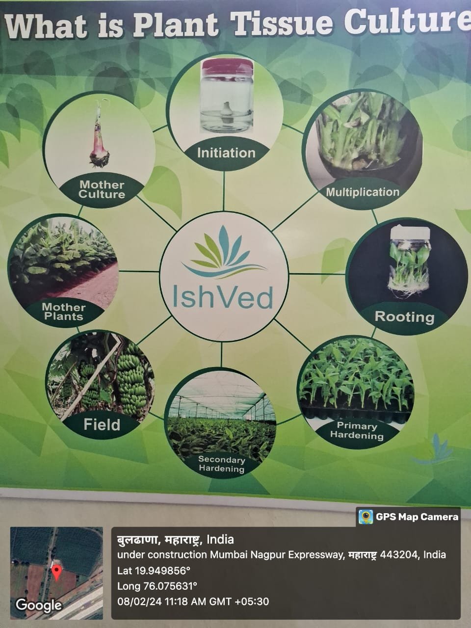 Department of Biotechnology under the guidance of Principal Dr.Mazahar Ahmed Farooqui has organized one day Industrial visit to Ishved Biotech Pvt. Ltd., Sindkhed Raja, Dist. Buldhana on 8th  Feb 2024. Ishved Biotech is one of the largest plant tissue culture unit of international standards in Maharashtra engaged in mass production of tissue culture plants belonging to horticulture, Floriculture, Ornamentals, Forest/Timber and Medicinal plants with annual production capacity of 30 Million saplings. The industry being handled by 300+ experienced ladies staff. Ishved Biotech PTC unit is certified by Dept of Biotechnology (DBT) Govt. Of India for quality production of tissue culture planting material with world class genetics. Students visited Plant tissue culture lab starting from callus formation to hardening process in poly houses, followed by doubt clearing session engaged by the GM of company Ms. Dhanshree Mungekar.The college appreciation letters and vote of thanks was given by Mrs. Amena Farooqui. Students also visited Lonar Lake and collected water samples. In this visit HOD. Dr.Reshma Jaweria ,all the teaching staff of Biotech department and 45 students of UG and PG were present.