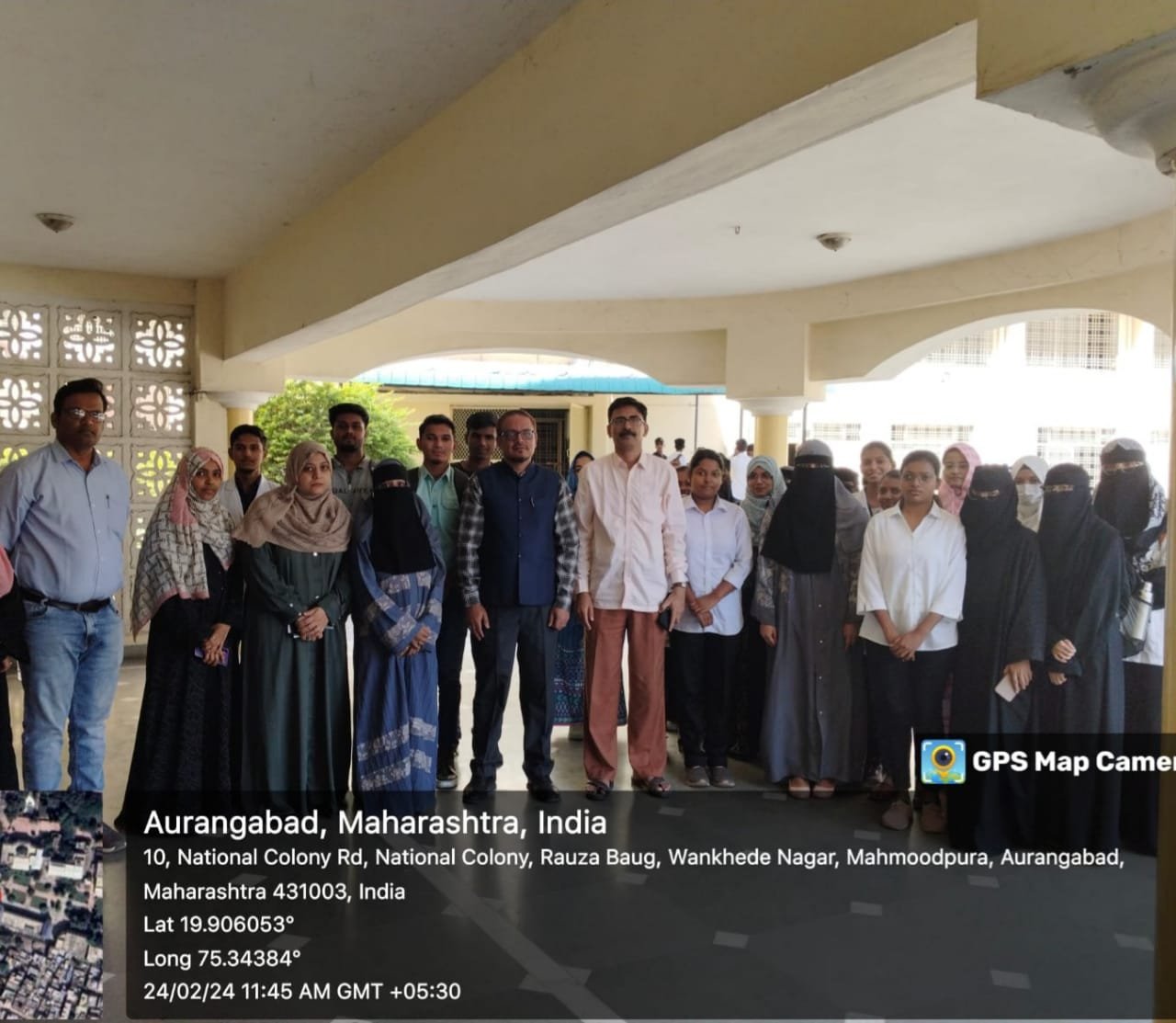 Under the guidance of Principal Dr.Mazahar Ahmed farooqui sir Dept.of Biotechnology and Chemistry organized a guest lecture on 