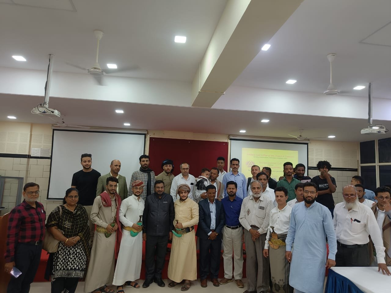 Foreign Students' Cell organised a Cultural Programme under the supervision and support of Principal, Dr Mazahar Ahmad Farooqui on 02/03/2024. The members of IQAC along with  Coordinator, Dr. Aditi Bhattachrya graced the event. Dr Shaikh Kalimoddin Rashid, Chairman, Foreign Students' Cell conducted the proceedings while Dr Shaikh Aakil proposed the vote of thanks. Foreign students represented their culture through folk dance and songs. Mr. Sohail and the members of the cell took efforts to make the event a memorable cultural fiesta.