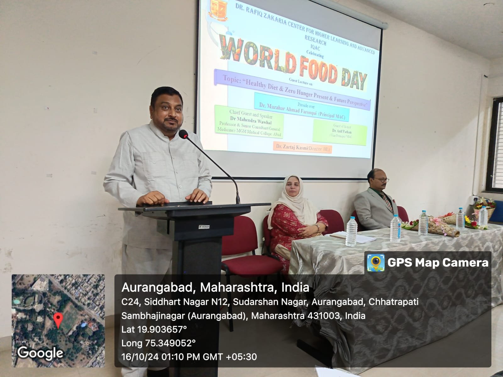 As a president for guest lecture  on 