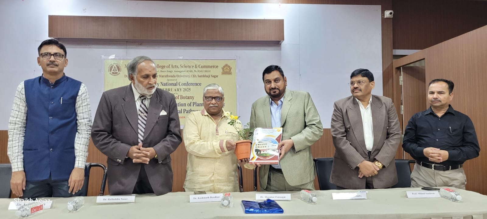 The Department of Botany, Maulana Azad College of Arts, Science & Commerce, Aurangabad has organized one Day National Conference, 