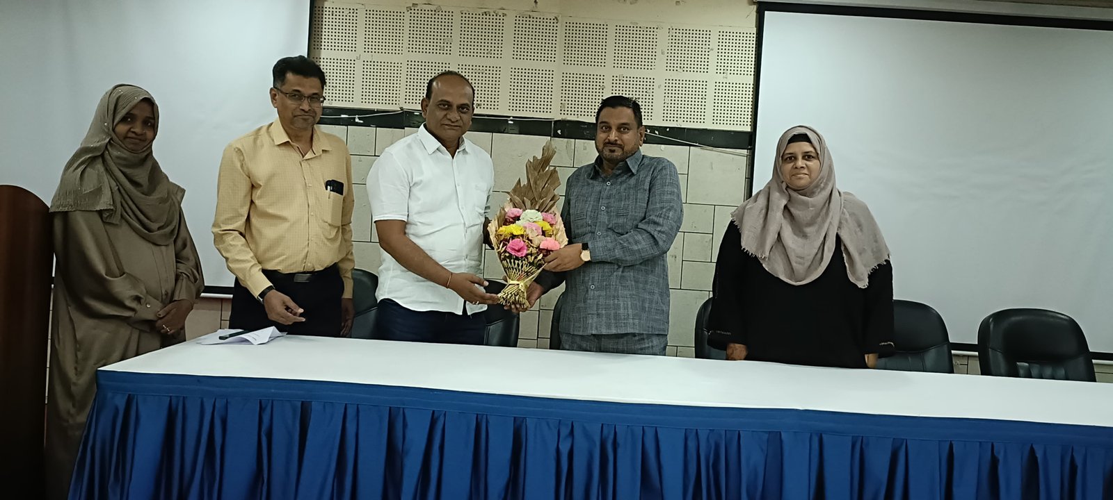 The Department of Zoology, Maulana Azad College of Arts, Science, and Commerce, Aurangabad, organized the State Level Bio-genius Competition 2024-25 in collaboration with the Zoological Society and Govt. Vidarbha Institute of Science and Humanities, Amravati. M.S. Dated 5 March 2025.  On this occasion, the Course Co-ordinator, Prof. Ramesh Chondekar, (Resource Person) Dr.B.A.M.U.Ch.CN. graced the event with his presence. Principal, Dr. Mazahar Ahmed Farooqui, delivered the presidential address and extended his unwavering support and encouragement throughout the event.  Prof. Nayab Ansari shared her expertise and provided a detailed explanation of the answer keys for the Bio-Genius competition.  A total of 98 participants appeared for the Biogenius Competition from Dr.B.AM.U., S.B.Science College, Govt.College of Arts & Science, Sir Sayyad College, Vasantrao Naik Mahavidyalaya etc.  The Organizing Team, comprising Co-ordinator of the event Prof. J.D. Shaikh, Head of the Department of Zoologyand Dr. Tarannum, who was  In-charge of the event,worked tirelessly to ensure the success of the event.  Dr. Syed Atheruddin Quadri, and Other faculty members, including Dr. Hina, Dr. Sartape, Dr. Naushad, Dr. Dinesh Nalage, Mrs. Tabassum Patel, and Muzaffar Shaikh, also contributed significantly to the event's organization and execution.