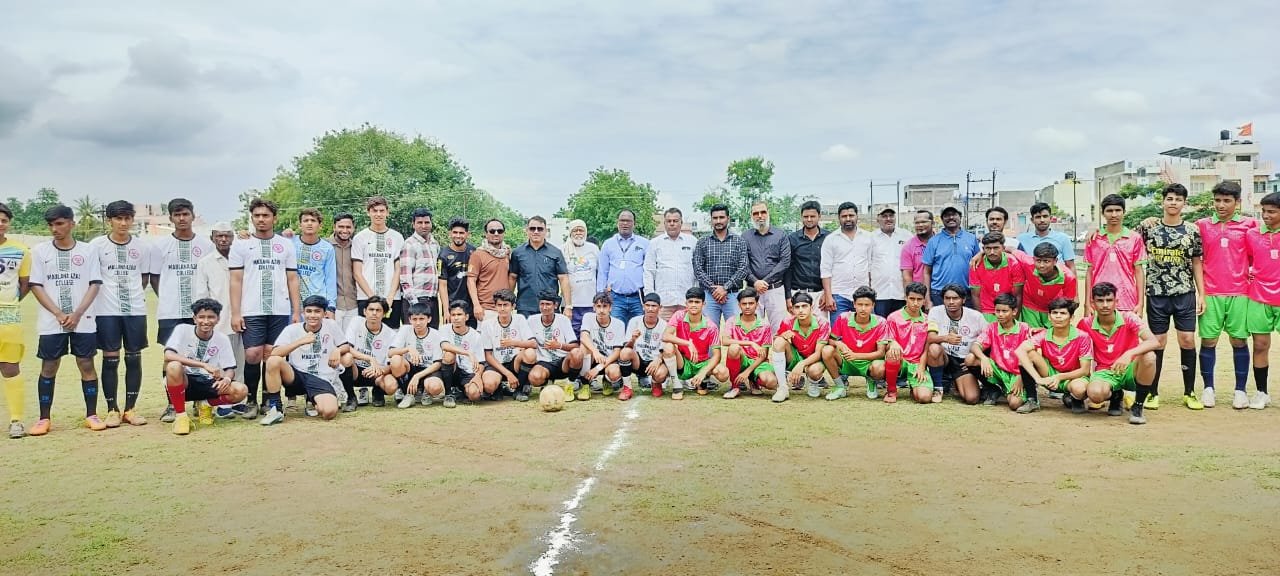 Victory Roars & Double Honours! In the grand finale of the Subroto Mulharji D.S.O U-17 Football Tournament, where 80 teams battled across 4 groups, the Maulana Azad College U-17 team claimed the championship crown! ⚽?  They sealed a thrilling 6-4 victory today against Little Flower School, showcasing unmatched spirit and skill! ??  ? Adding to the glory — ? Best Goalkeeper and ⚡ Best Striker awards were also bagged by Maulana Azad College players, making it a truly historic win! ??  Pride. Passion. Performance. Maulana Azad College shines bright on the football field! ?
