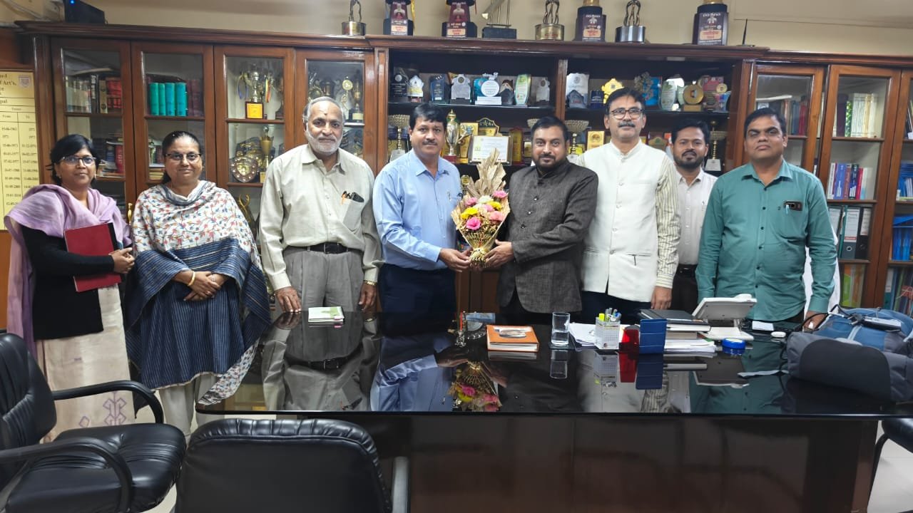Felicitation of Dr.Naveed Kazi by Hon .Principal Sir on being appointed as Chairman BoS (Urdu).?