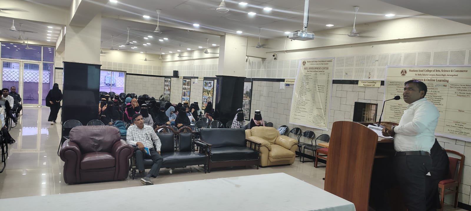 The Maulana Azad College Green Audit Committee in collaboration with the MAC Green Club successfully organized a thought-provoking Guest Lecture on the topic 