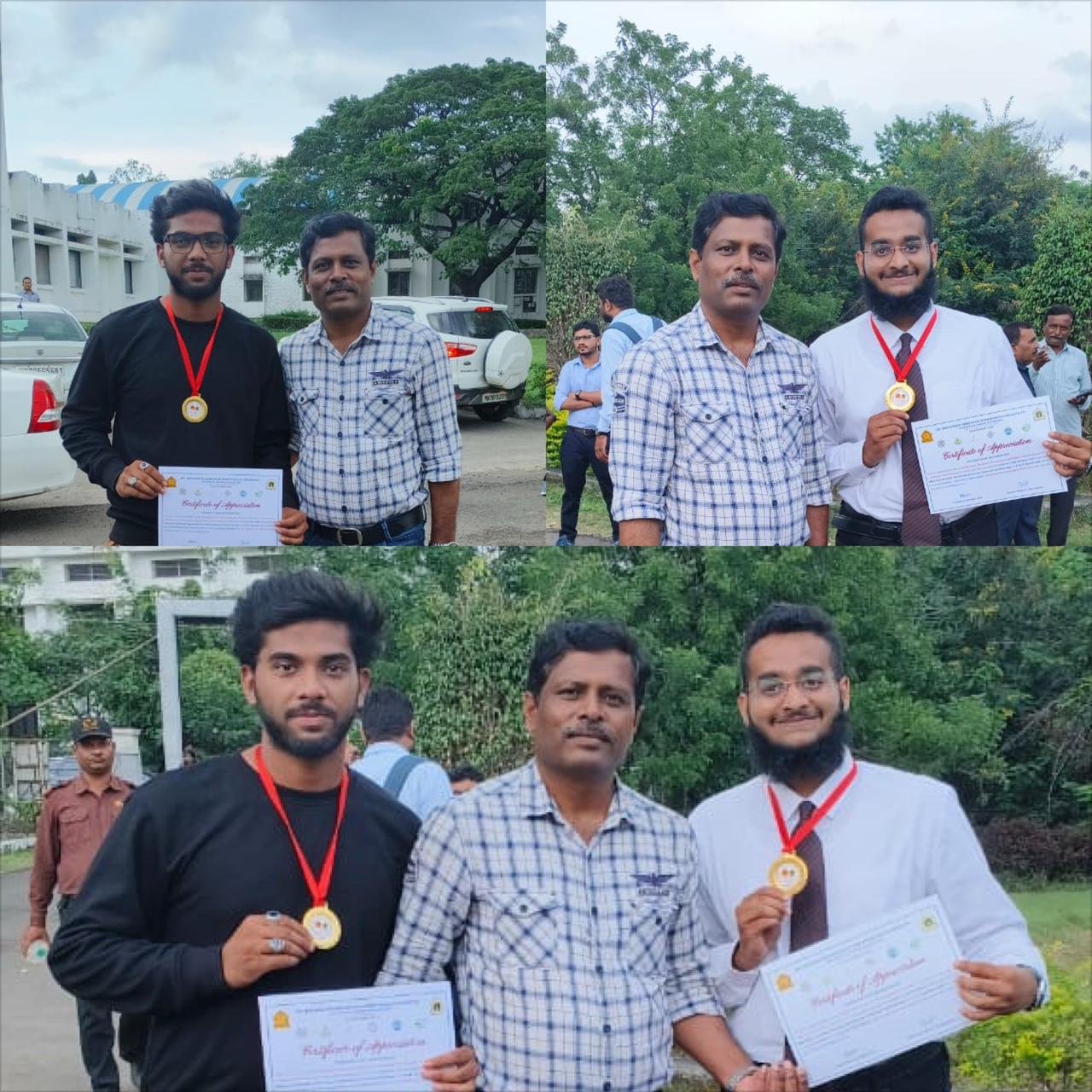 Celebrating Excellence We are extremely happy to share a proud moment! Two of our undergraduate representatives at Avishkar 2025 have won Gold Medals  and will now represent our University at the State Level!  Mohib Ur Rehman – B.Sc. TY, Science & Technology category Abdul Qadir Mustansir Ezzi– B.Com. SY, Humanities category Heartiest congratulations to both the achievers for bringing laurels to our college! Wishing them great success at the next level!  Big Congratulations to team Avishkar who worked under the able guidance of Principal Dr. Mazahar  Ahmed Farooqui